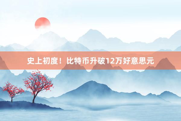 史上初度！比特币升破12万好意思元