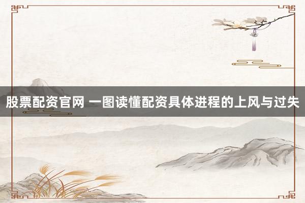 股票配资官网 一图读懂配资具体进程的上风与过失